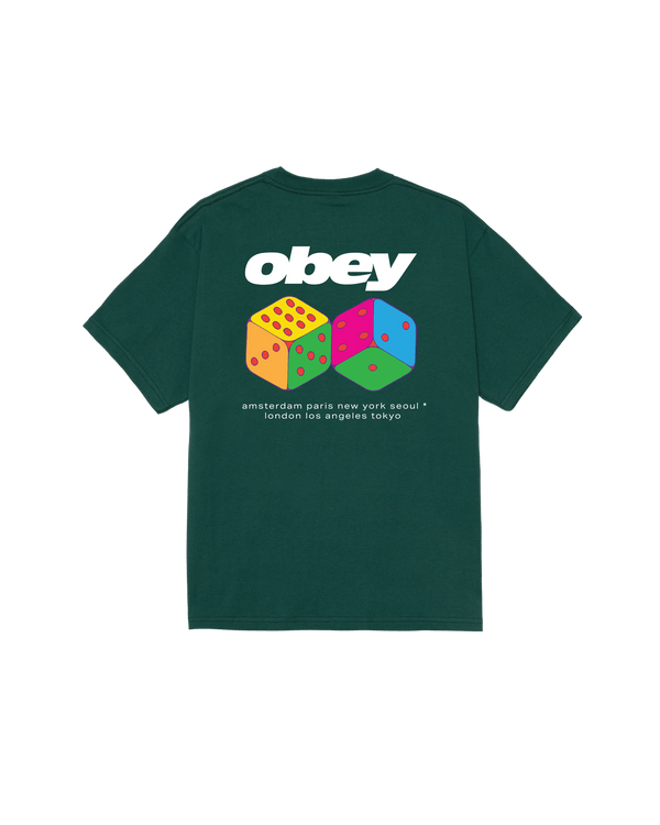 Obey Dice - Rainforest — t-shirt