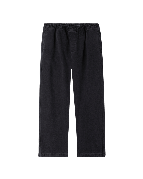 Obey Easy Denim Pant Faded Black — pantalon