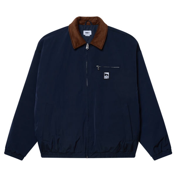 Obey Elysian Jacket - Dark Navy - Streetart.fr