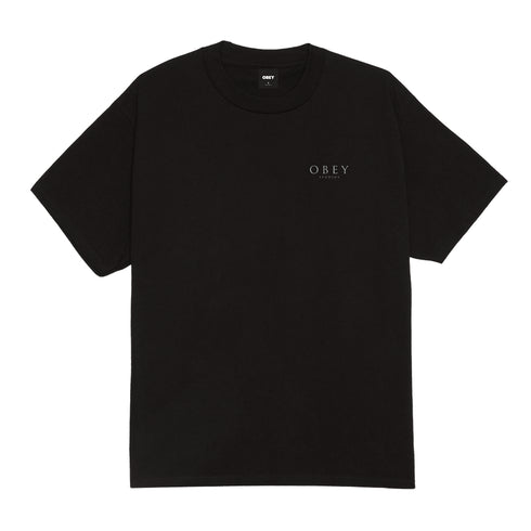 Obey Flores Robus T-Shirt - Black — vue 2