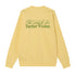 Obey Further Wisdom Crew Sweatshirt - Pale Banana - Streetart.fr