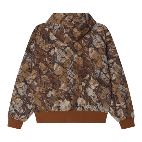 Obey Glen Zip Up Jacket - Fence Camo Multi - Streetart.fr