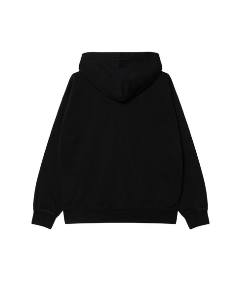 Obey Margin Faded Zip Hood Zip - Digital Black - Streetart.fr