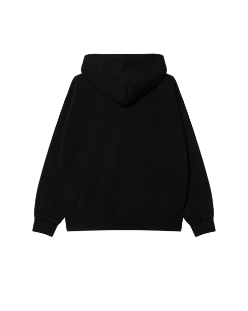 Obey Margin Faded Zip Hood Zip - Digital Black - Streetart.fr