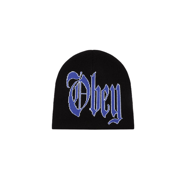 Obey Matic Beanie Bonnet - Black - Streetart.fr