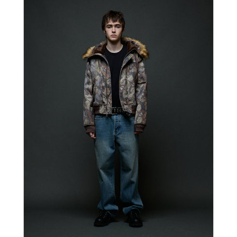 Obey N-2B Short Parka - Fence Camo - Streetart.fr