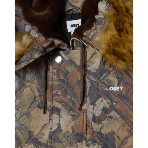 Obey N-2B Short Parka - Fence Camo - Streetart.fr