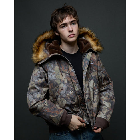 Obey N-2B Short Parka - Fence Camo - Streetart.fr