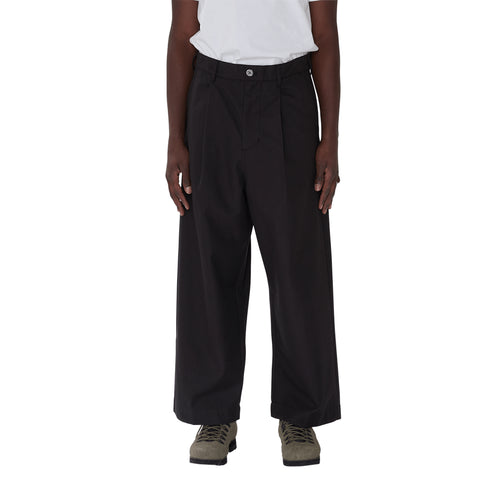 Obey Oliver Pleated Pant Pantalon - Pirate Black - Streetart.fr