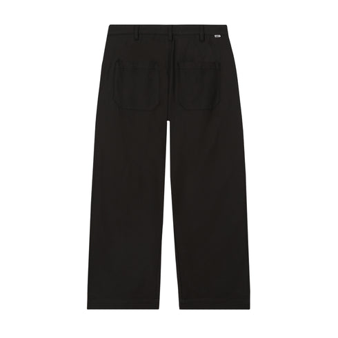 Obey Oliver Pleated Pant Pantalon - Pirate Black - Streetart.fr