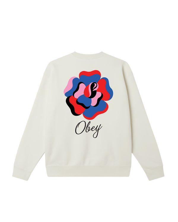 Obey Paper Rose - Off White - Streetart.fr