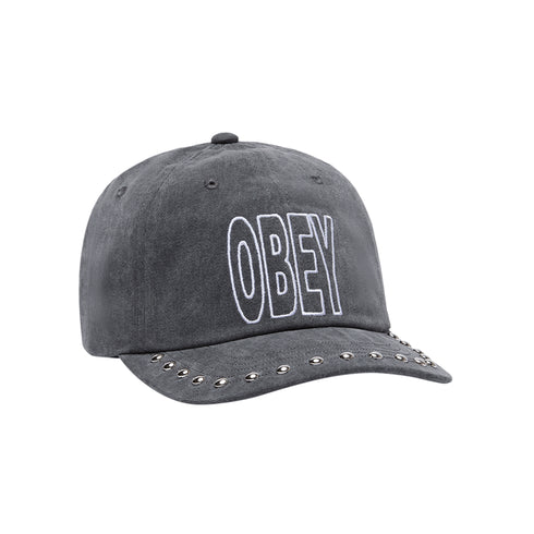 Obey Pigment Obey Anti 6 Panel Vb - Pigment Black — casquette