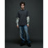 Obey Post 2Fer L/S T-Shirt - Dusty Black / Limo Multi - Streetart.fr