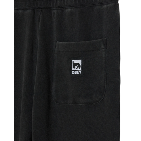 Obey Post Sweatpant - Dusty Black Limo - Streetart.fr
