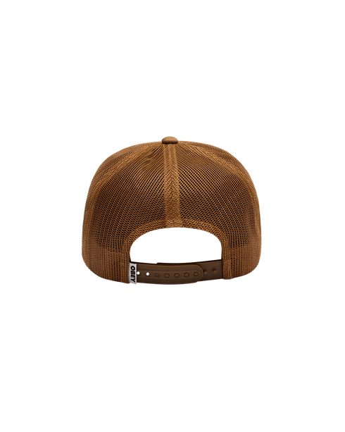 Obey Ranch Trucker Cap - Tan - Streetart.fr