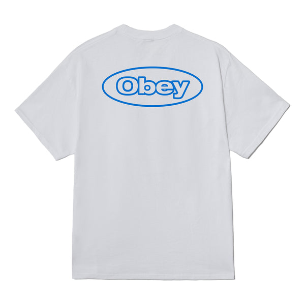 Obey Reaction T-Shirt - White - Streetart.fr