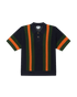 Obey Seth Polo Sweater - Dark Navy Multi - Streetart.fr