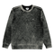 Obey Spray Effect Sweater - Dark Black Multi - Streetart.fr
