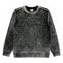 Obey Spray Effect Sweater - Dark Black Multi - Streetart.fr