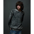Obey Spray Effect Sweater - Dark Black Multi - Streetart.fr