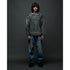 Obey Spray Effect Sweater - Dark Black Multi - Streetart.fr