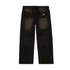 Obey Studded Boxcar Straight Leg Denim - Black Rust Wash - Streetart.fr
