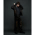 Obey Studded Boxcar Straight Leg Denim - Black Rust Wash - Streetart.fr