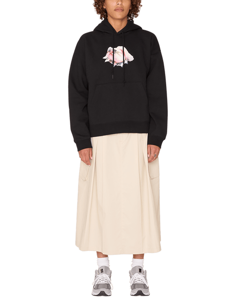 Obey Womens Bull Dog Hood - Black - Streetart.fr