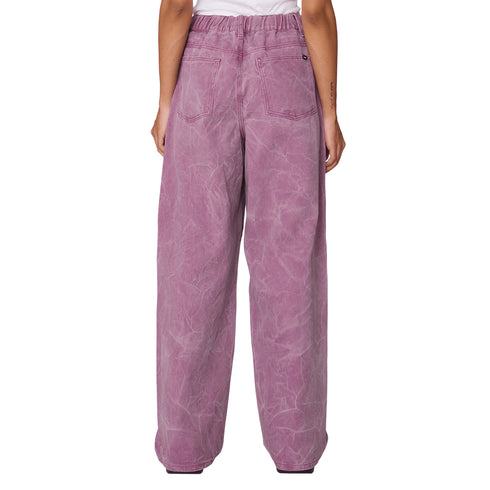 Obey Womens Donovan 5 Pocket Pantalon - Tulip Wrinkle Wash - Streetart.fr