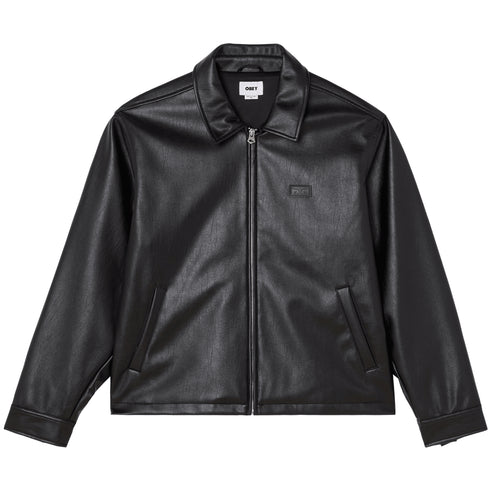 Obey Workman Pu Jacket - Black — veste