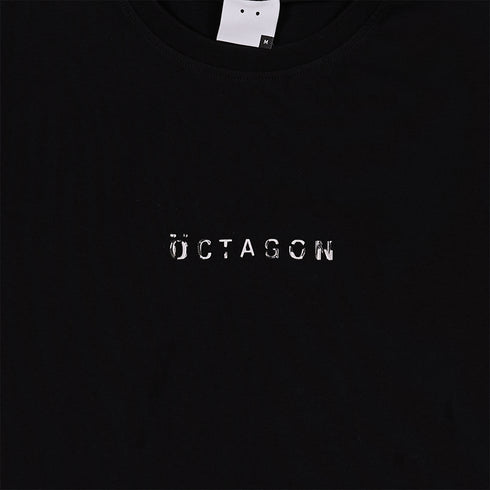 Octagon Fractal T-Shirt - Black - Streetart.fr