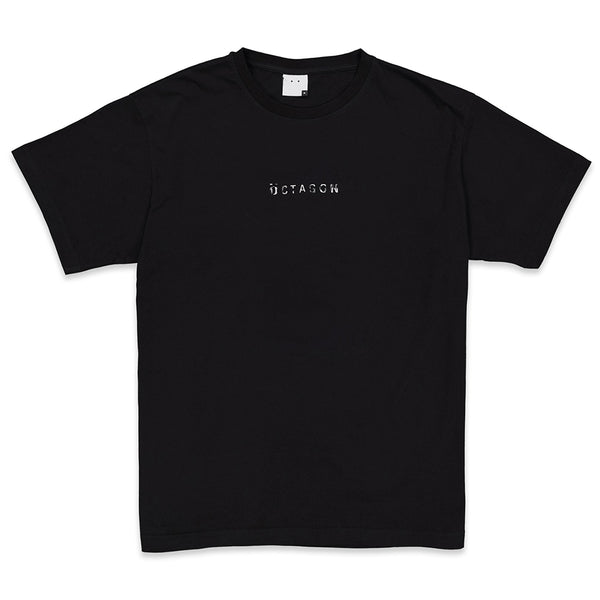 Octagon Fractal T-Shirt - Black - Streetart.fr