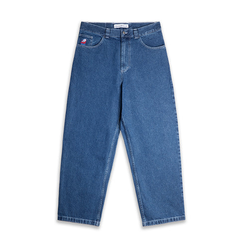 Polar Big Boy Pants Og Logo - Blue Wash
