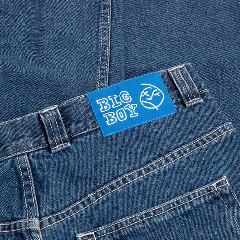 Polar Big Boy Pants Og Logo - Blue Wash