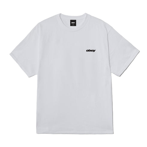 Obey Real Spill T-Shirt - White