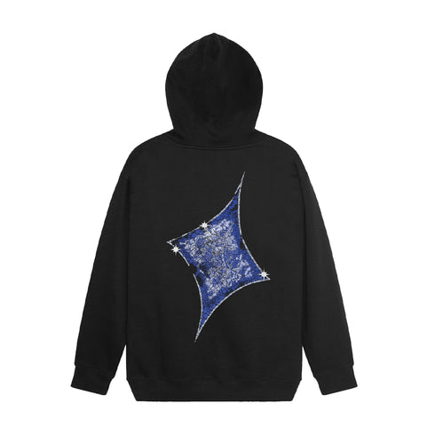 Passport Glint Hodie Zip Sweat A Capuche Zip - Black - Streetart.fr