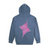 Passport Glint Hodie Zip Sweat A Capuche Zip - Wash Out Blue - Streetart.fr