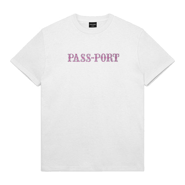 Passport Glint T-Shirt - White - Streetart.fr