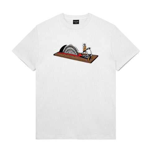 Passport Keep Running T-Shirt - White - Streetart.fr