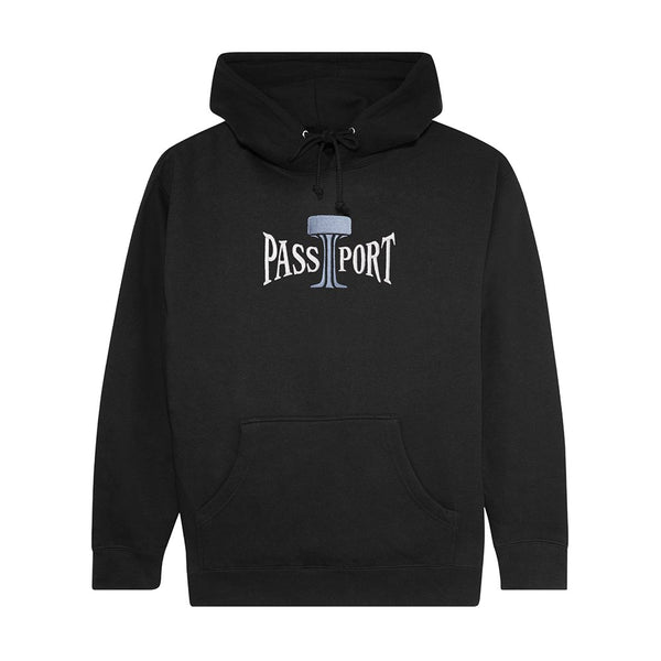 Passport Tower Of Water Hoodie Sweat Hood - Black - Streetart.fr
