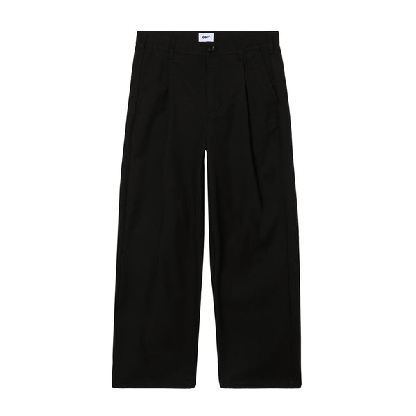 Obey Dean Pleated Pant - Black