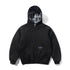 Butter Plaid Lined Zip-Thru Hood - Ash