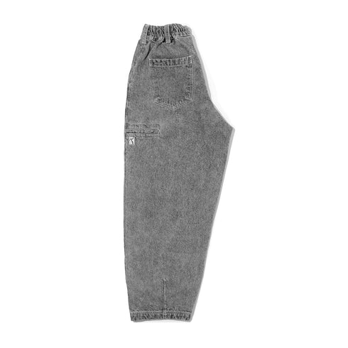 Poetic Collective Ballon Pants Pantalon - Grey Denim Wash - Streetart.fr