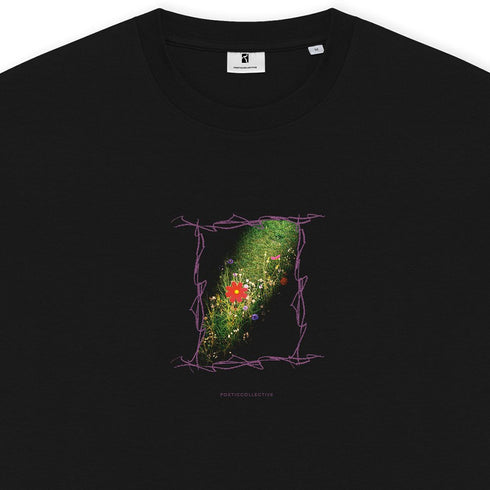 Poetic Collective Caro T-Shirt - Black - Streetart.fr