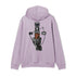 Poetic Collective In The Snow Hoodie Sweat A Capuche - Purple - Streetart.fr