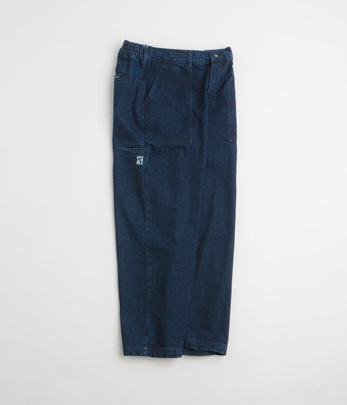 Poetic Collective Painter Pants - Classic Denim Wash - Streetart.fr