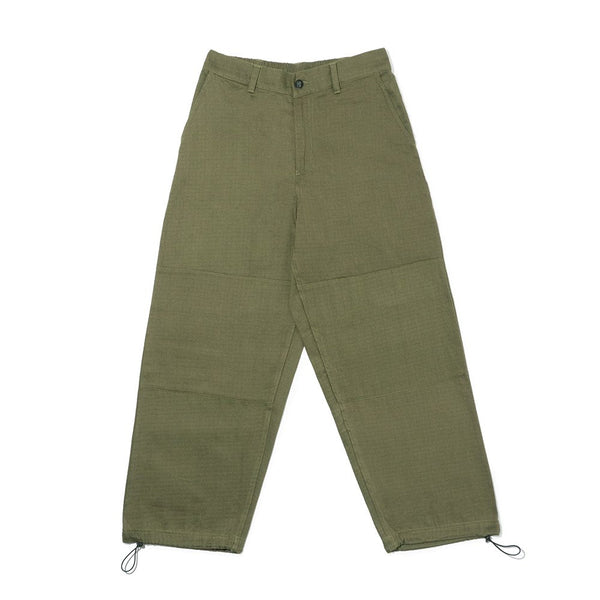 Poetic Collective Sculptor Otd Pants - Olive Ripstop - Streetart.fr
