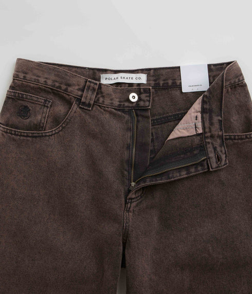 Polar 93! Denim Pants - Mud Brown - Streetart.fr