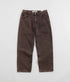 Polar 93! Denim Pants - Mud Brown - Streetart.fr