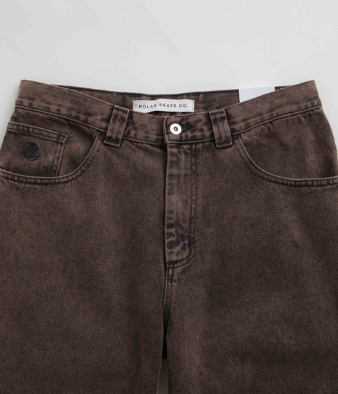 Polar 93! Denim Pants - Mud Brown - Streetart.fr
